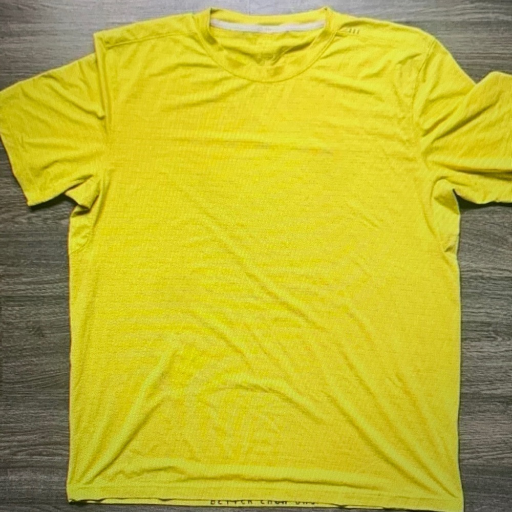 Vibrant Yellow Short Sleeve Tee